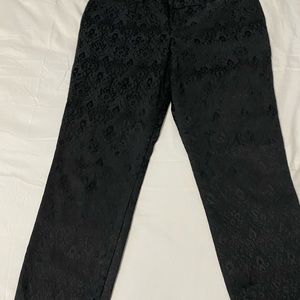 Black, damask, Old Navy Pants
